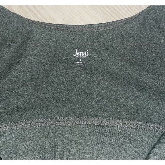 Jenni Square Neck Bra Bralette Bra Unlined WF WPL8046 S Small Green New Nwt - Picture 4 of 4